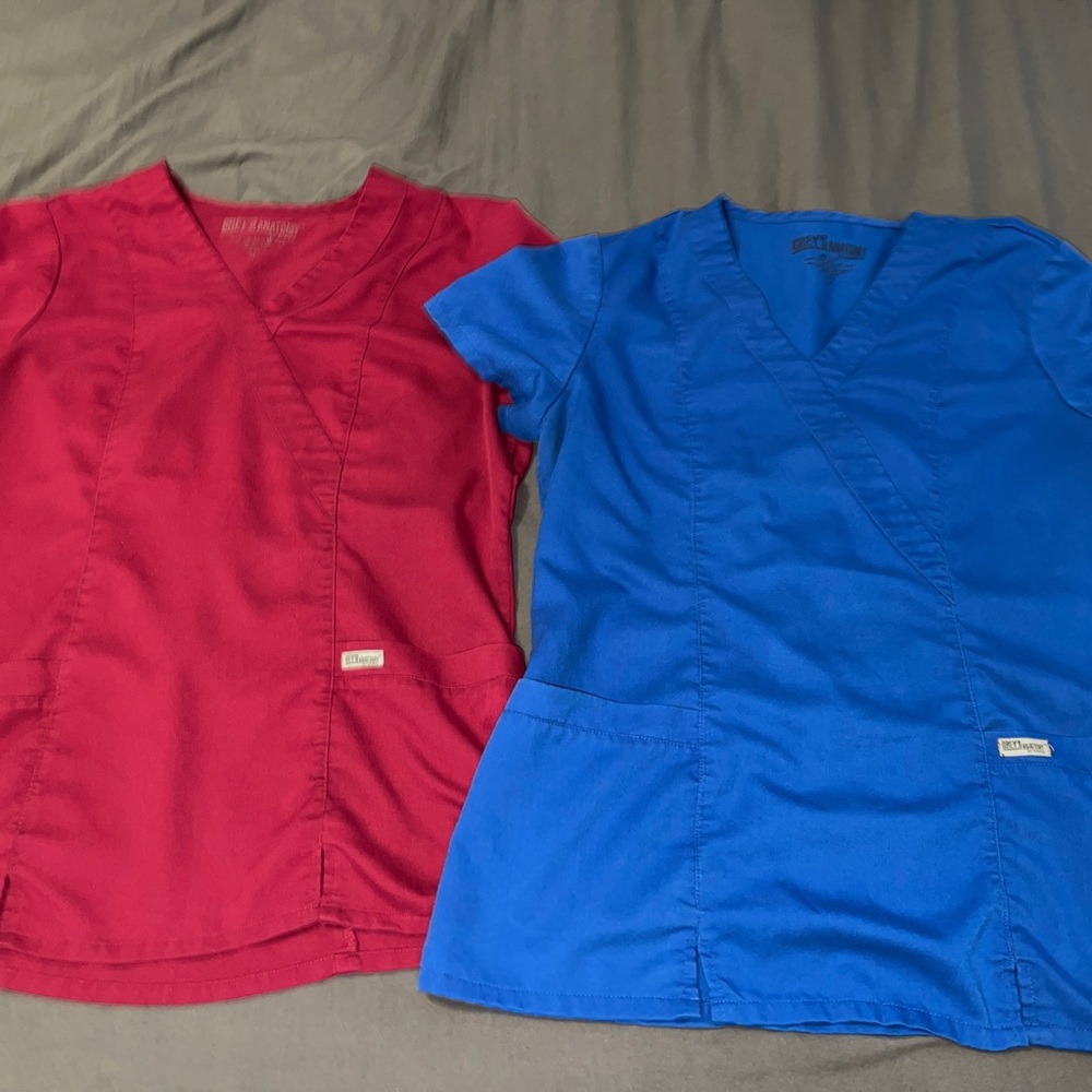 Scrub tops